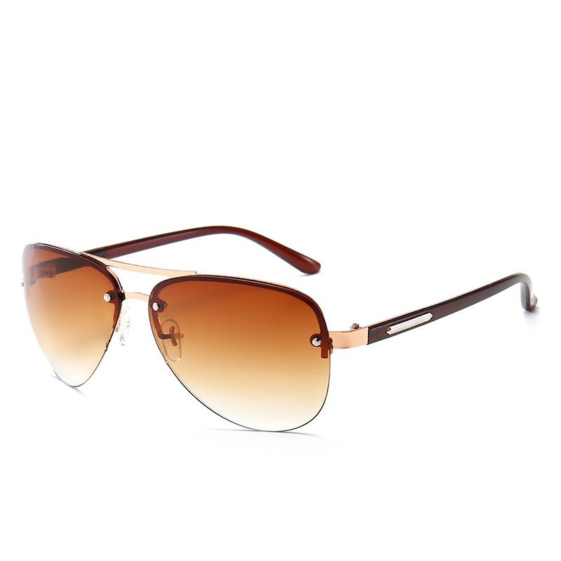 Occhiali da Sole Pilot Vintage in Metallo alla Moda Classici Occhiali da Sole Lente Rivestita Occhiali da Guida Per Uomo/Donna