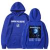 2025 Men's and Women's Rock Band Hooded Sweatshirt Casual and Comfortable Polar Winter Long Sleeved Hooded Sweater