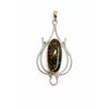 Natural Opal Pendant 36 Ct Oval 925 Sterling Silver October Birthstone for Gem Collections