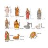 Christmas Nativity Scene Jesus Figurines Manger Christmas Decor Christian Family Nativity Miniature Figurines For Indoor Outdoor