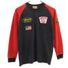 VANSON Cottons Wappen Long Sleeve T-shirt S Black Ron T Men's Used