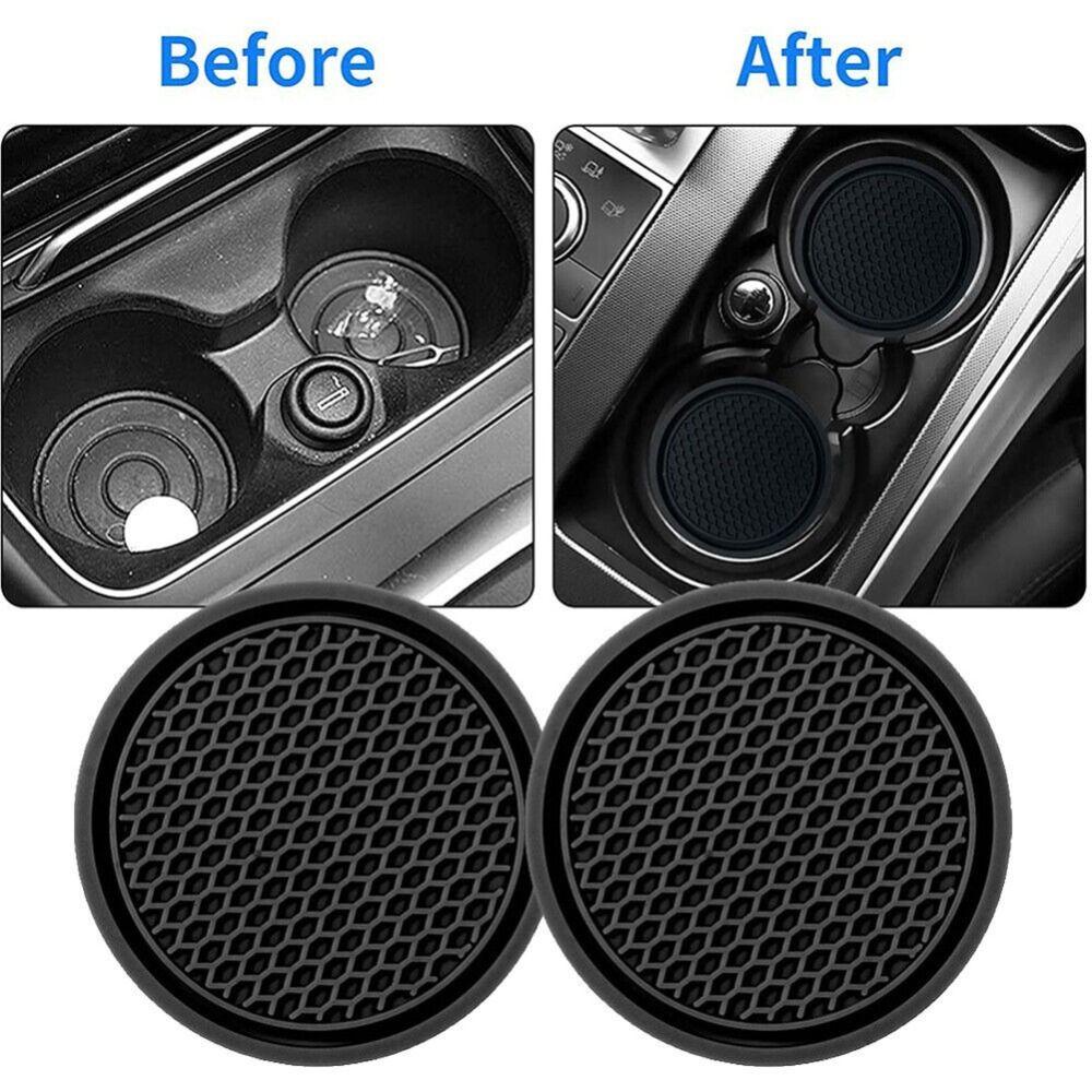 Mat Car Ornaments Decor Accessories Car Water Cup Pad Storage Pad Water Cup Cushion Car Mug Coaster