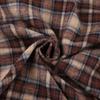 Spring Autumn Retro Plaid Checkered Shirt Women's Long Sleeve Blouse Loose Single Breasted Casual Shirt