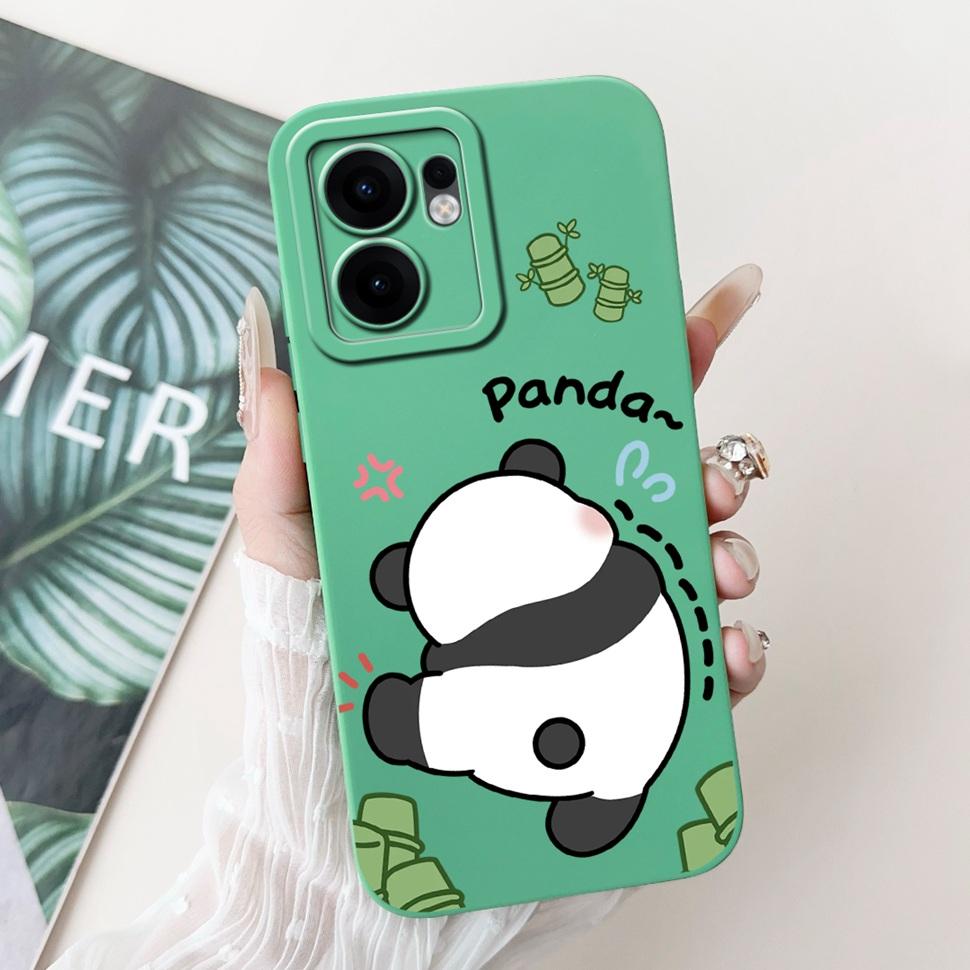For Oppo Reno13 F Case Cute Rabbit Panda Soft Silicone Phone Cover For Oppo Reno 13 Reno13 Pro 13F Reno13F 5G Fundas Capa Shell