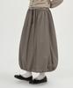 Tofi Woman W Maxi Balloon Skirt (Mocha)