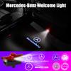 AAVO1 2Pcs Car Door Projector LED Laser Lights Welcome Lamp For Mercedes Benz C-Class W204 2008-2013 AMG C260 C300 C200 C230 C280 2008