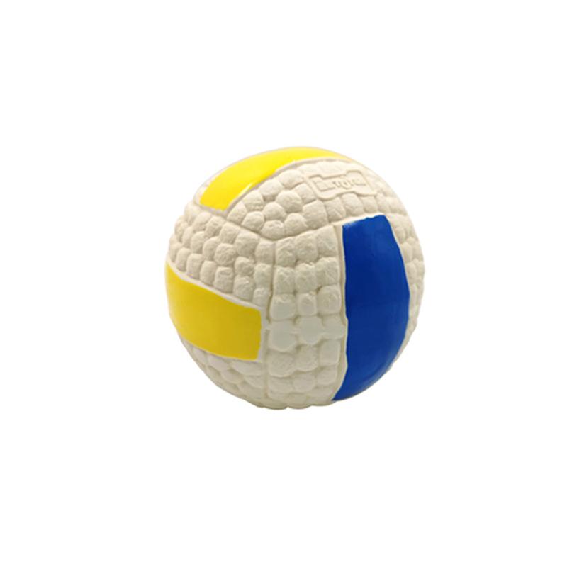 Dog Ball Toy For Small Medium Large Dogs Cat Puppy Squeaky Rugby Volleyball Football Training Toys Chihuahua Pug Pet Supplies