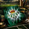 Fußball Betis Wappen Blitz Decke Leicht Ideal Bettdecke Perfekt für Reisen, Wohnzimmer, Büros, Sofas, Fan Weihnachtsgeschenk