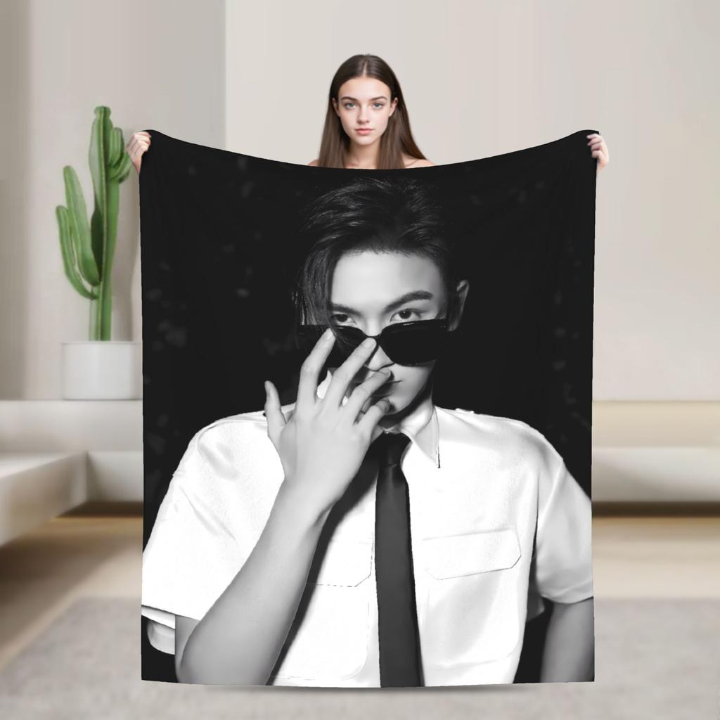 Zhang Linghe Decke Super Warm Street Trend Plüsch Überwurfdecke Für Wohnzimmer Dekorative Flanell Bettdecke Bettbezug