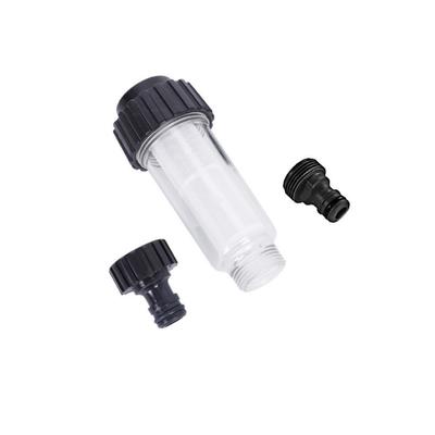Wasserfilteranschluss für Hochdruckreinigerpistole G3/4 Zoll Anschluss (mit Filterpatrone) für Kärcher K2 K3 K4 K5 K6 K7