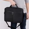 Borsa da uomo semplice Borsa da lavoro in nylon per computer Borsa portatile per laptop con cerniera