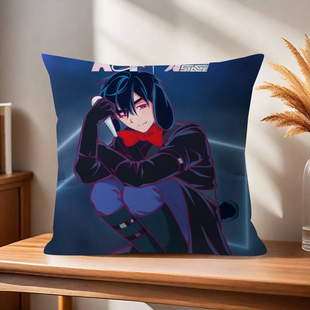 Anime AAlien Stage Personalized Pillow Dust Cover Bedroom Kids Party Decoration Pillowcase Birthday Children Gift