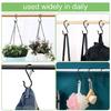 5/10PC Stainless Steel S-Shape Hook Kitchen Bedroom Multifunction Railing S Hanger Hook Clasp Holder Hooks Hanging Storage Tools