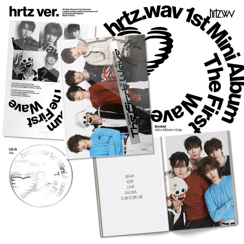 hrtz.wav 1st Mini Album The First Wave Hrtz Ver.