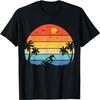 Vintage Surfer Retro Surfen Strand Surf Herren Damen Mädchen Kinder T-Shirt