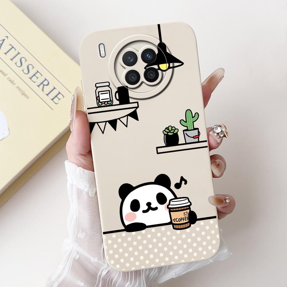 For Huawei Nova 8i Case Honor 50 Lite NTN-L22 Luxury Candy Painted Cover Soft TPU Phone Case For Honor 50 Lite Nova8i Back Cover