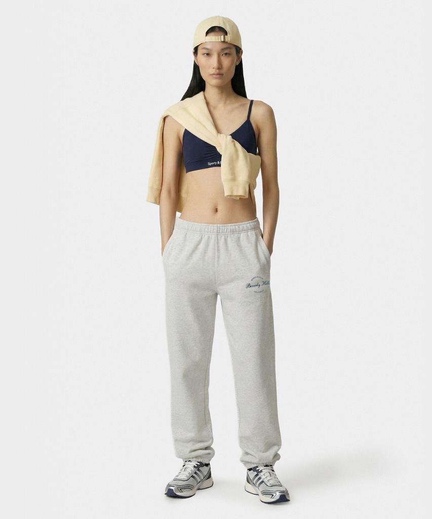 SPORTY&RICH Beverly Script Sweatpants Unisex Grey R265Aup001