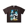 260 GSM Double Yarn 32 Count 100% Cotton Dragon Ball V9 Bulma Print Unisex Heavy Cotton T Shirt