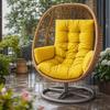 Swing Chair Cushion Egg for Outdoor Patio Hanging Garden