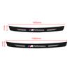 1pcs Carbon Fiber Car Trunk Rear Bumper Sticker Guard Plate Protector For BMW M E34 E36 E60 E90 E46 E39 E70 F10 F20 F30 X5 X6 X1 M3 M5 M6 E71 F01 F87