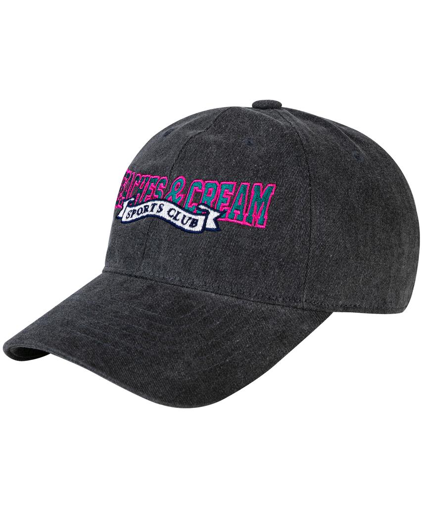 Bichiseuaenkeulim Sports Club Pigment Ball Cap-Charcoal