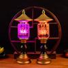 Colorful, Household Lotus Heart Sutra LED Crystal Lamp, Buddha Offering Lamp, Prayer, Buddhist Decorative Accessories, Plug-in