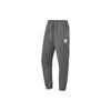 Pantaloni Sport Tricotați Culoare Solidă Uscare Rapidă Li Ning Badfive Bărbați Partea de Jos Gri Rutier AKLT887-5