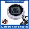 New Mini Digital Thermometer Indoor Outdoor Waterproof Temperature Monitor Gauge Home Wall Motorcycle Self-adhesive Thermometer