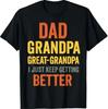 Funny Great Grandpa for Fathers Day T-Shirt