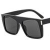 Fashion Sunglasses Unisex Sun Glasses Simplity Anti-UV Spectacles Oversize Frame Eyeglasses Square Ornamental