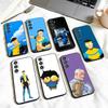 S-Subversive I-Invincible Cartoon   Phone Case For Samsung Galaxy A73,A72,A71,A70,A53,A52,A51,Others Soft Black Shell