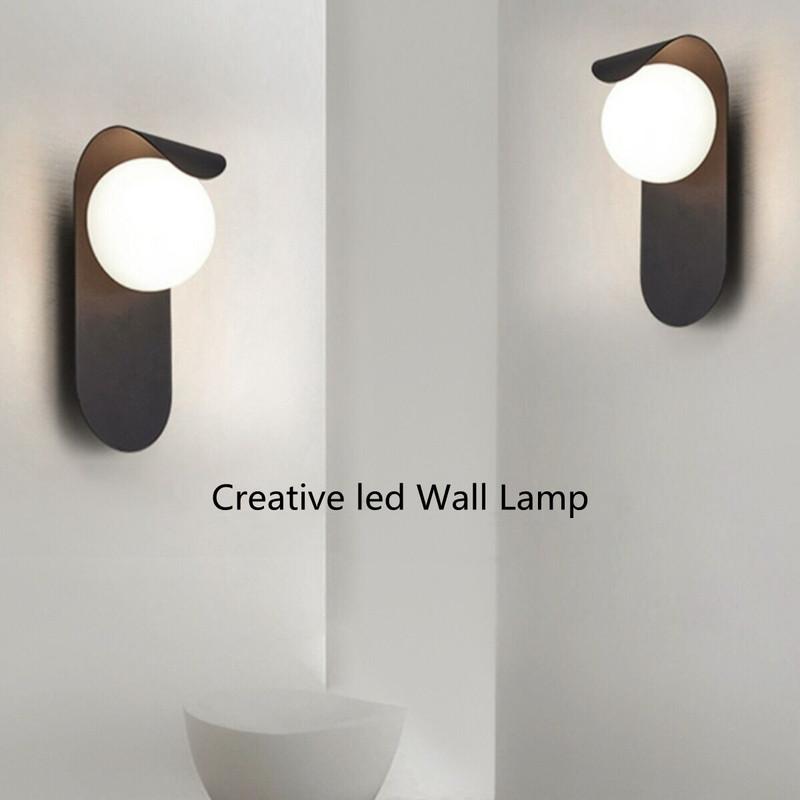 Personality Led Wall Lamps Creative Modern Led Wall Lights for Bedroom Bedside Living Room Background Surface Wall Lamp Fixture