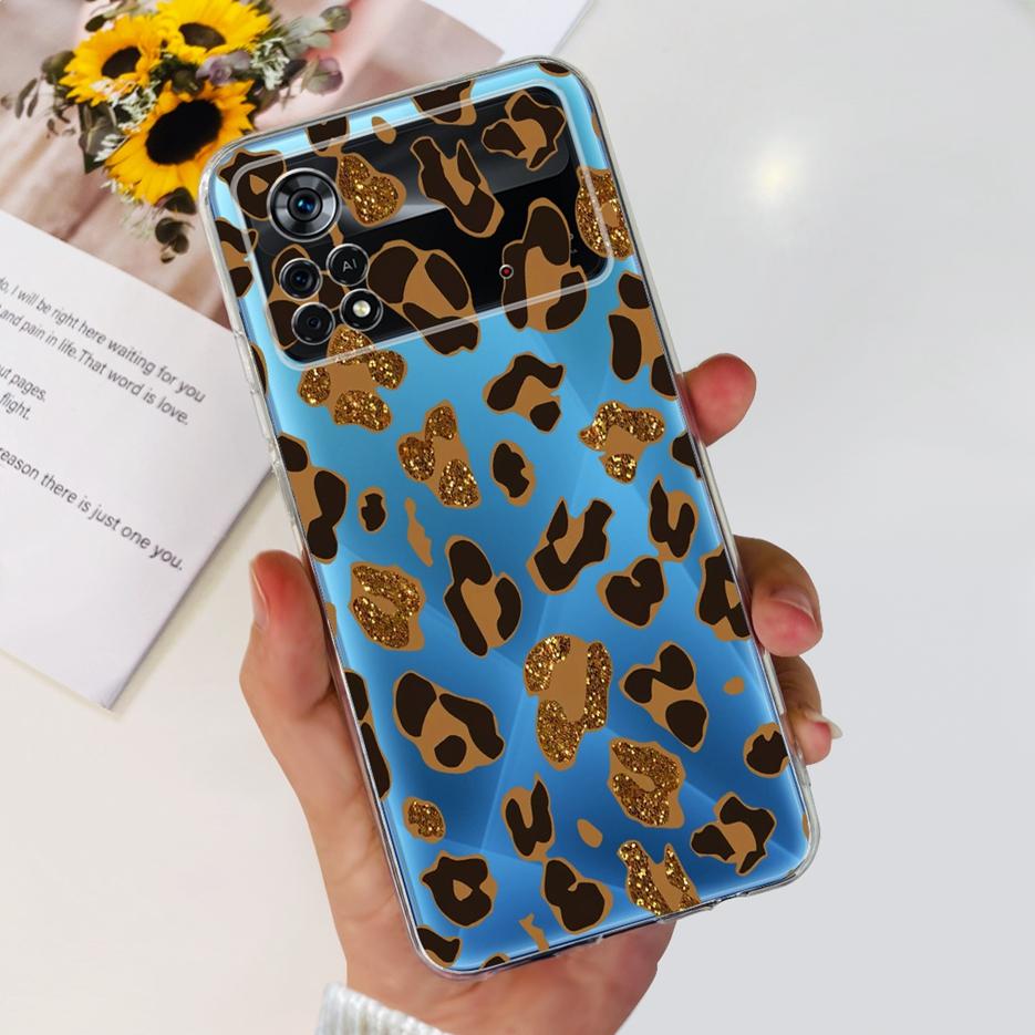 Xiaomi Poco X4 Pro 5G tokhoz Stílusos Festett Borítás Puha Szilikon Telefon Tok Xiaomi Poco M4 Pro 5G M4Pro X4Pro Tokokhoz