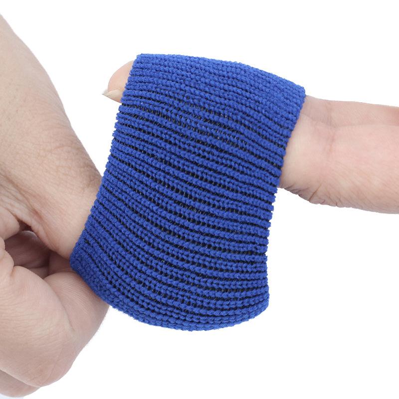 10-pack elastiska fingerhandskar Sportstöd Artrit Finger Guard utomhus Basket Volleyboll Guard