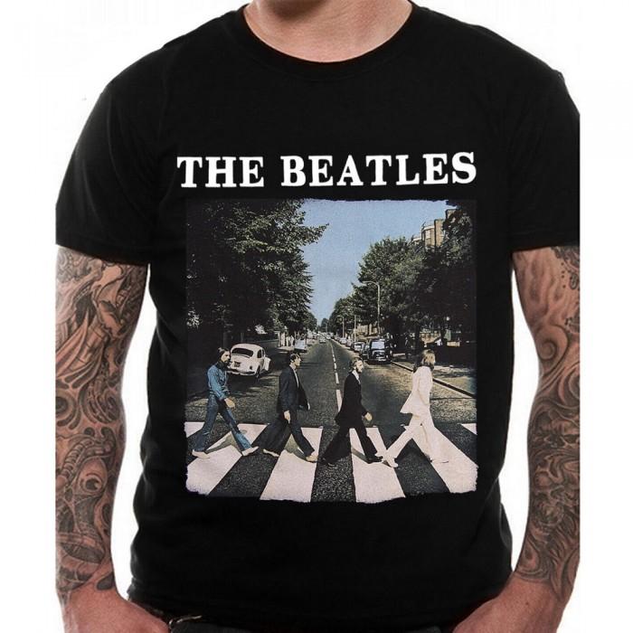 The Beatles Unisex Adult Abbey Road Logo T-Shirt