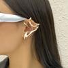 JMXD- « Tendance rétro · Clips d'oreilles créatifs à contour irrégulier · Vent sombre doux et cool · Boucles d'oreilles elfes polyvalentes · Accessoires personnalisés »