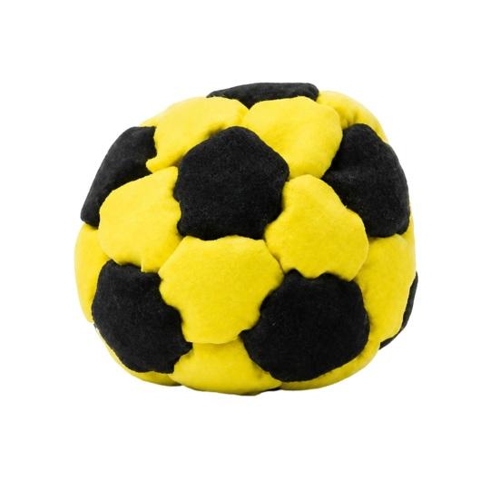 Yousheng 1/3/6Pcs Plush Football Footbags Hacky Sack Ball, Handmade Multicolored Throwing Beanbag, Kids Adults Juggling Kick Ball for Indoor Outdoor