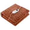 Electric Heated Blanket 150 X 80cm, 8 Power Levels, Timer, Washable Camry CR7435 60W Brown