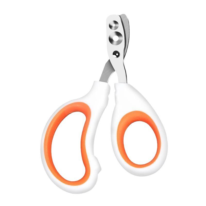Coupe-ongles pour chat anti-saignement pour débutants - Conception à trou rond pour prévenir les égratignures