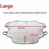 Waterproof Windshield Cover Magnetic Frost Guard Visor Snow Cover  Automobile Use