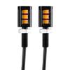 2Pcs New Auto 12V Lamp License Number Plate Car Motorcycle Light 3 LED
