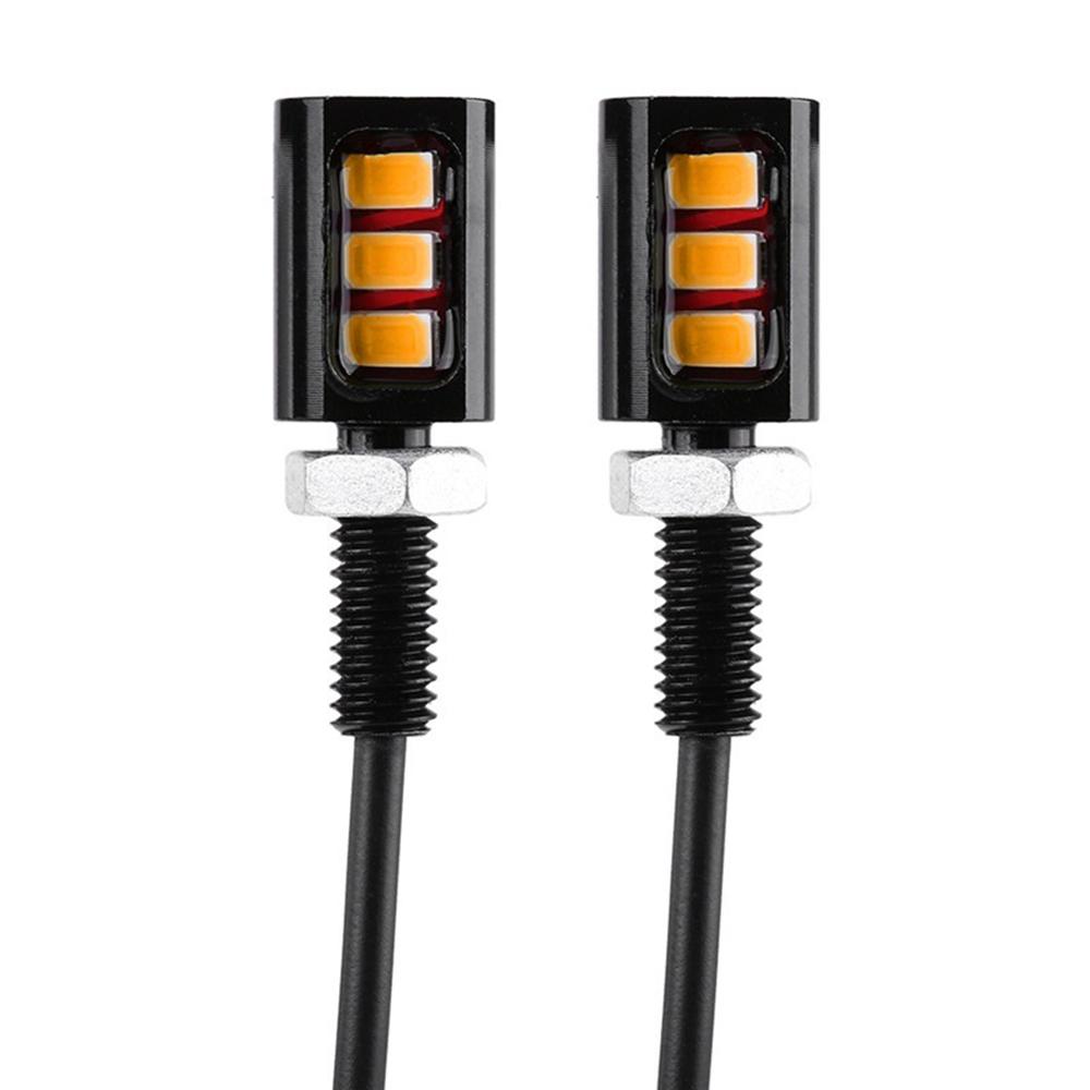 2Pcs New Auto 12V Lamp License Number Plate Car Motorcycle Light 3 LED