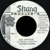 7inch Record SHABBA RANKS  Bad Appetite SHA014 Jamaica Reggae Ska  Dub Used