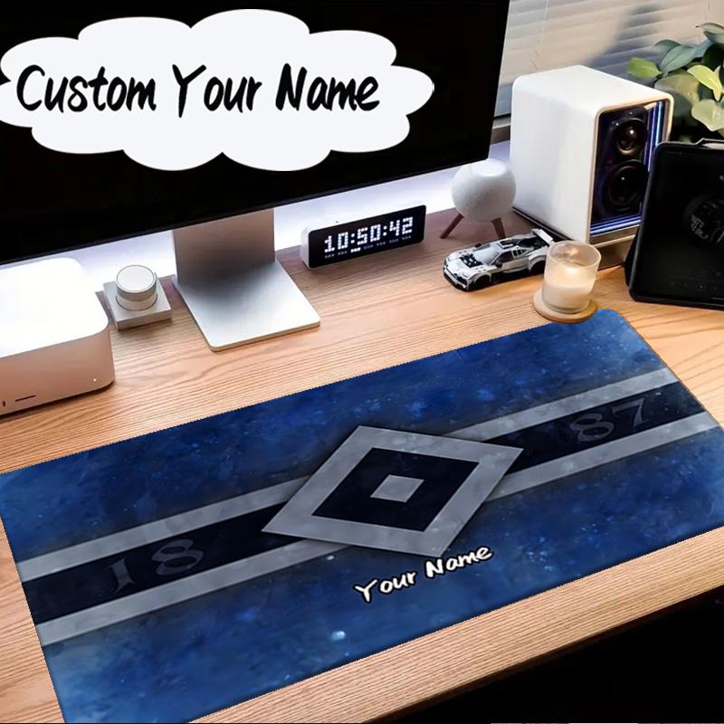 Custom Name Mouse Pad Hsv Stadium Lights Mouse Pad Desk Mat, Non-Slip Rubber Backer Pad For Computer Notebook Gaming Mouse Pad Birthday Gift