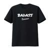 Mens Running Apparel Badass Runner T Shirt Black X Large Vintage Washed Unisex Designer Clothes Homme Comfortable Slightly