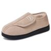 Winter Baumwollschuhe Zuhause Indoor Warm Plüsch Verdickt Flauschige Hausschuhe Klettverschluss Lässige Baumwollstiefel