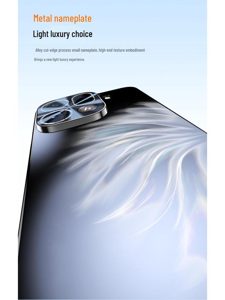 Capa de Telefone Eletrogalvanizada Princesa Sereia para OPPO Find X9 Pro, Luxo Leve, Cobertura Total da Lente, Anti-Queda, Reno14 Capa Rígida