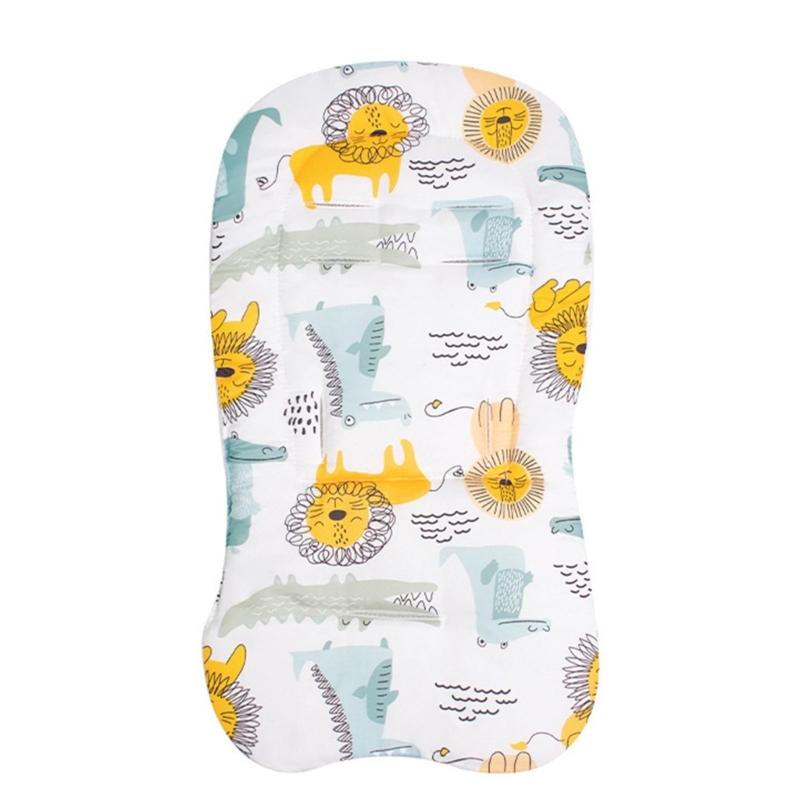 Kinderwagen Sitzauflage mit Aufdruck Kinderwagen Matratze Stuhlpolster Babytragen Kissen Sitzpolster Säuglingsbedarf