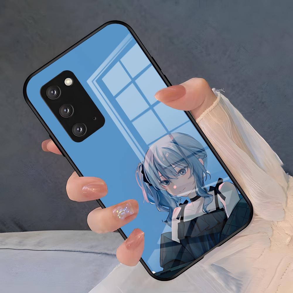 H-Hoshimachi Suisei Phone Case For Samsung A25 A13 A33 5G A54 A36 A35 A56 A52 A14 Shockproof Glass Cover