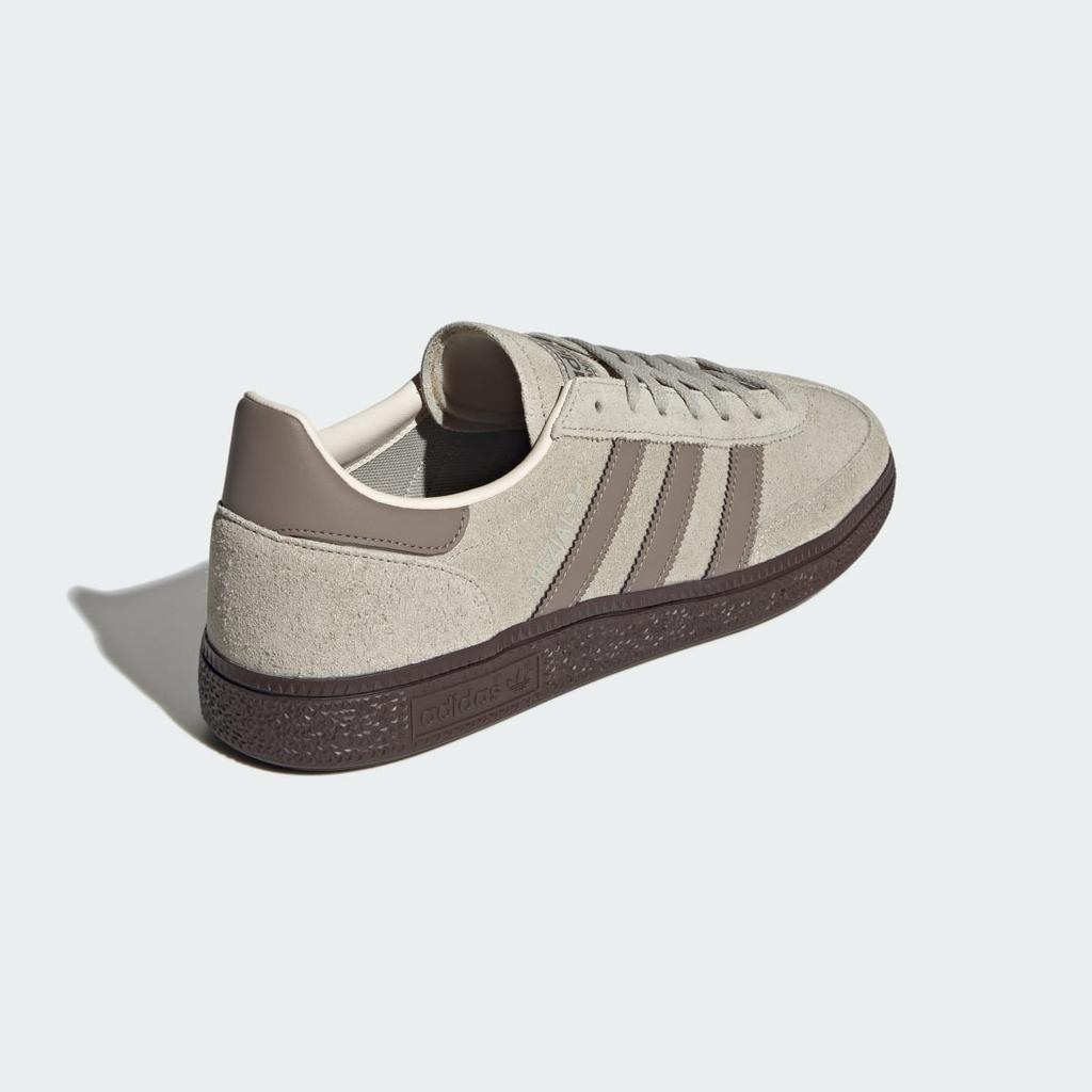 adidas HANDBALL SPEZIAL for Green Label Relaxing LA2760 Unisex Originals Sneakers Putty Grey / Simple Brown / Dark Brown